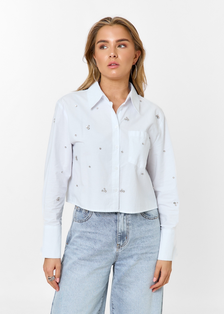 Saartje cropped blouse