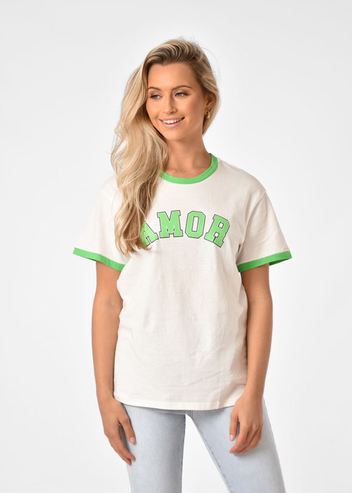 Silke t-shirt wit