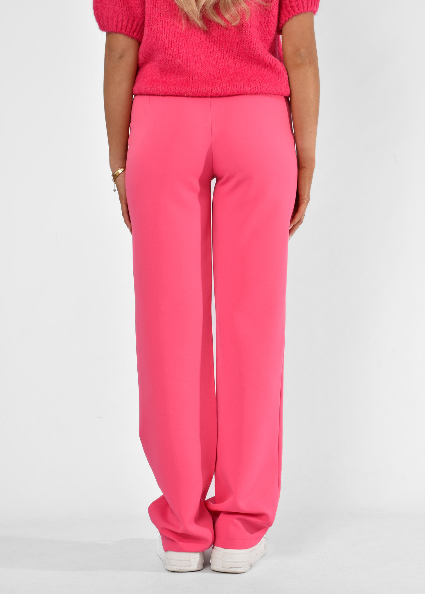 Romy pantalon framboos