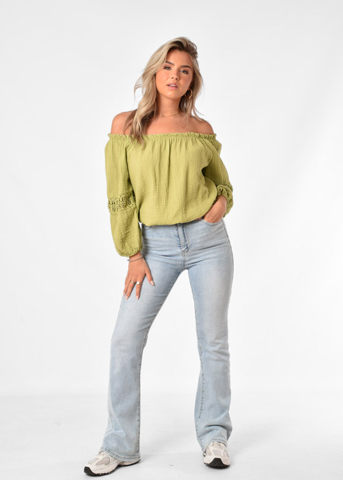 Lena top groen