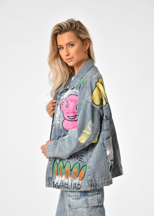Sam denim jacket blauw