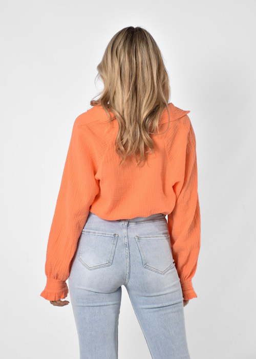 Claartje top peach