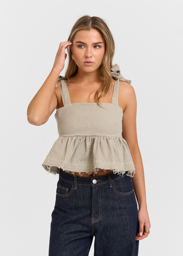 Anniko denim top