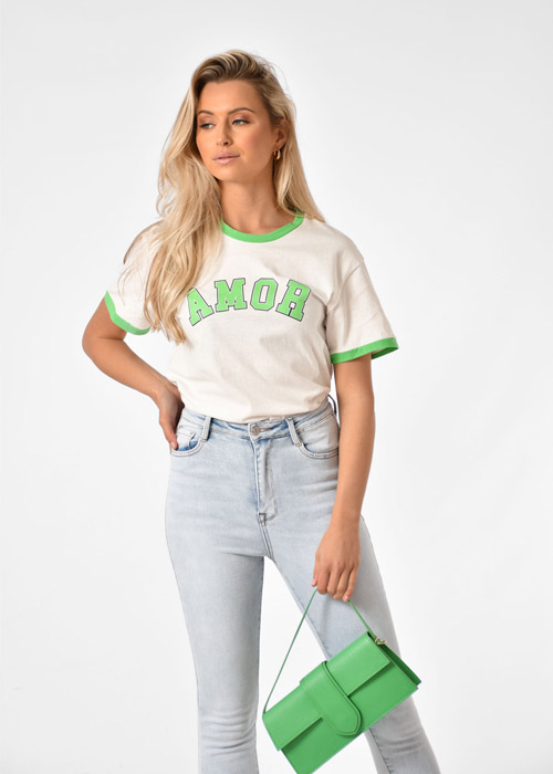 Silke t-shirt wit