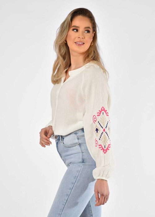 Madelon blouse fuchsia