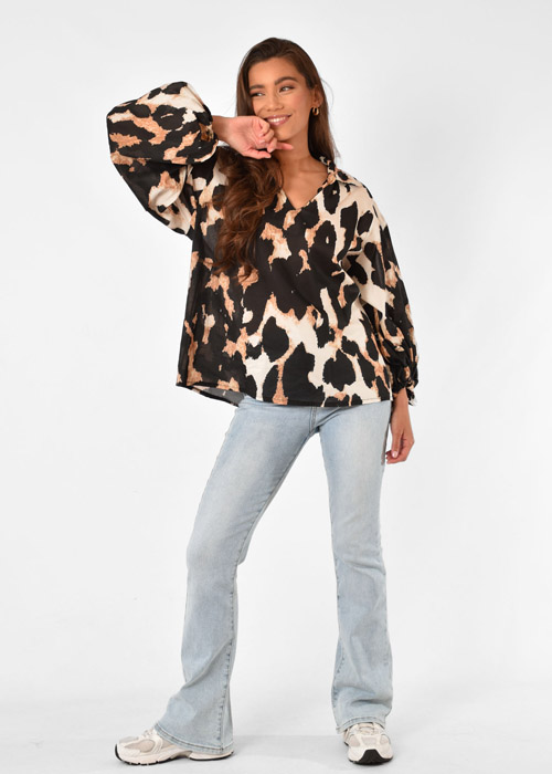 Nova blouse panter 