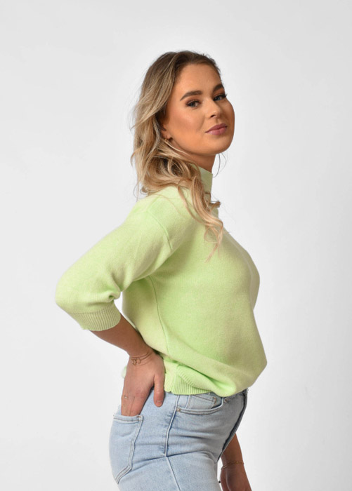 Maud top lime