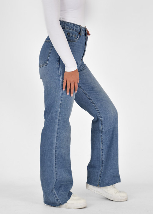 Lisa straight leg jeans donkerblauw