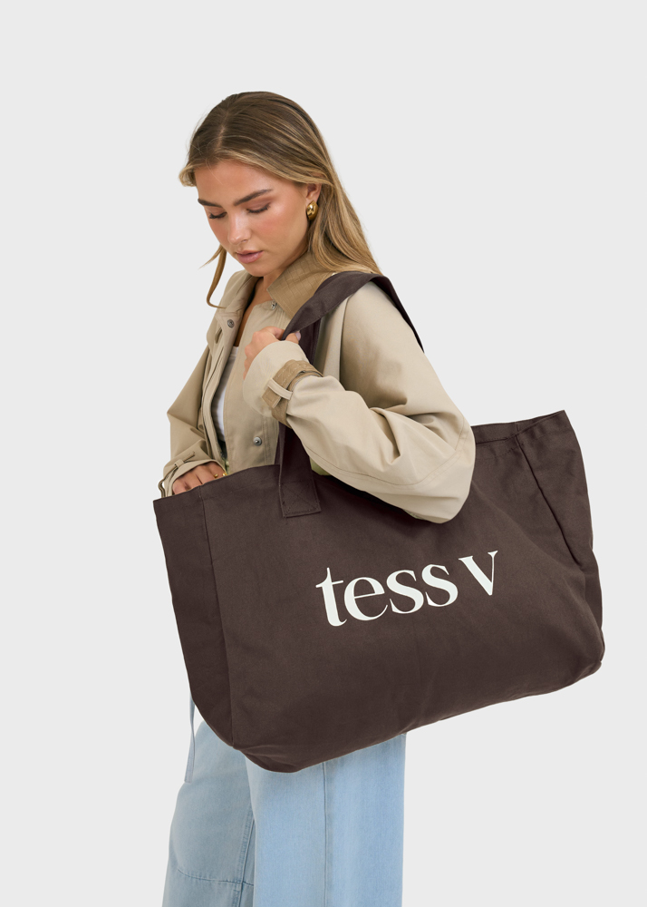 Tess V canvas tas