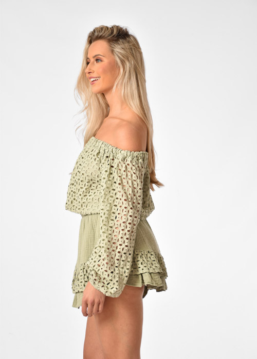 Jenna blouse groen