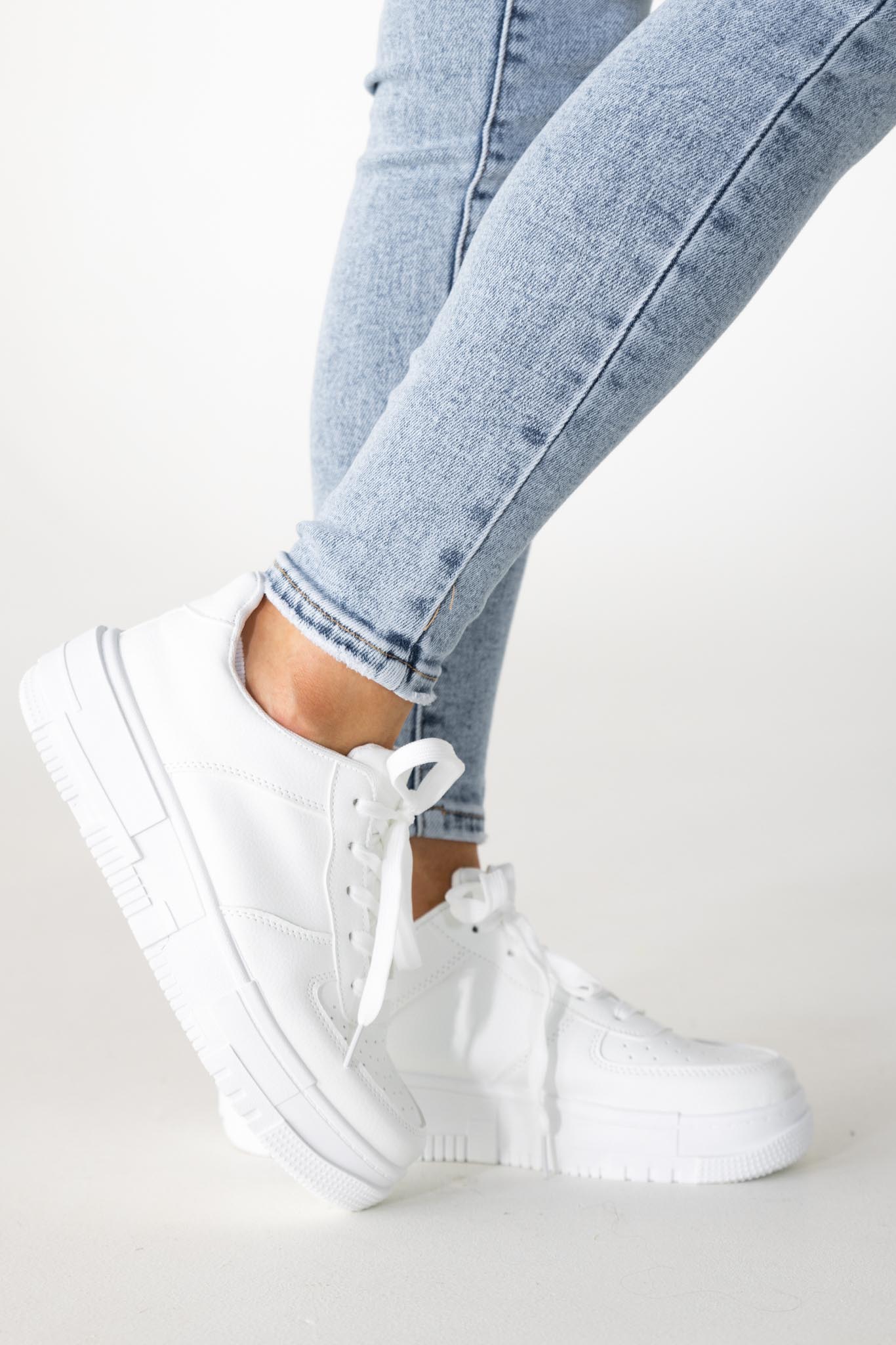 Skinny jeans donkerblauw