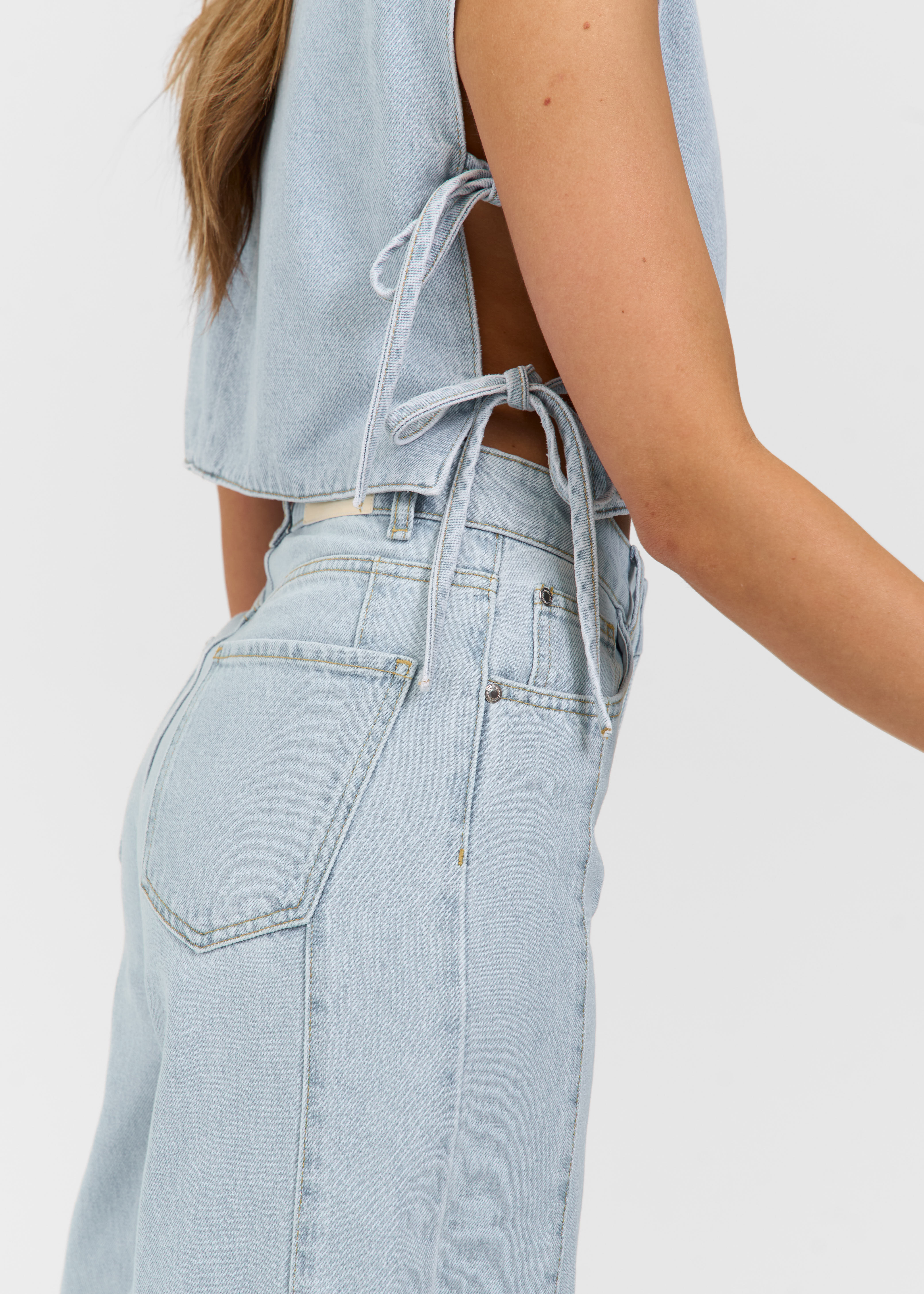Izzy denim top