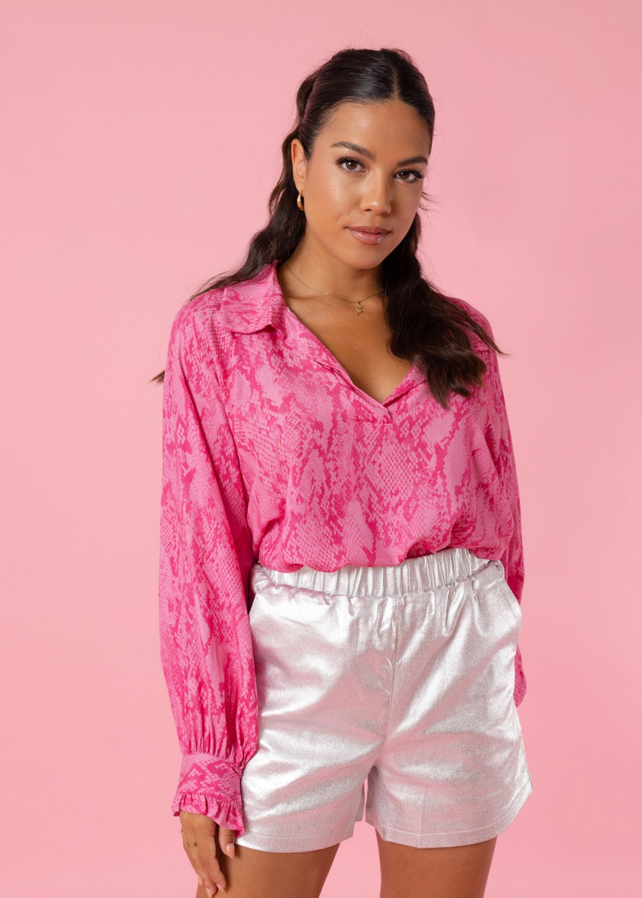 Noortje top roze