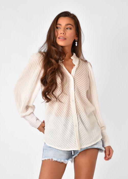 Jade blouse wit