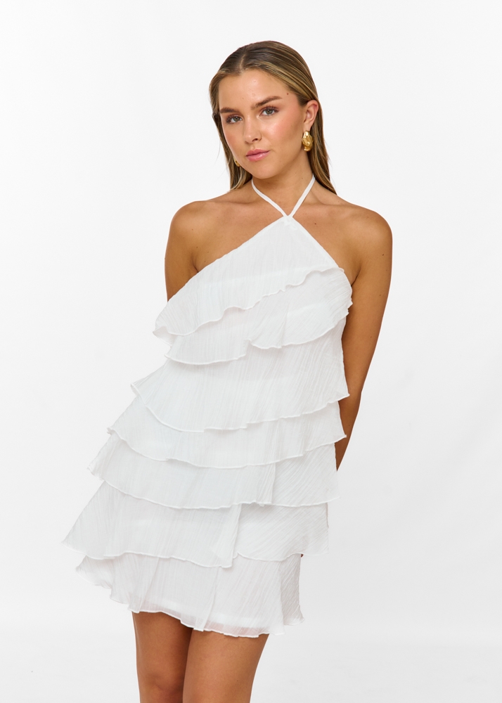 Leonie ruffle jurk