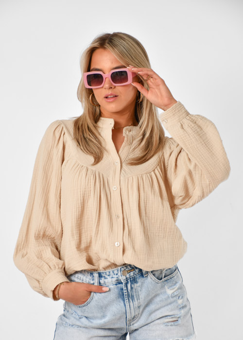 Nienke blouse beige