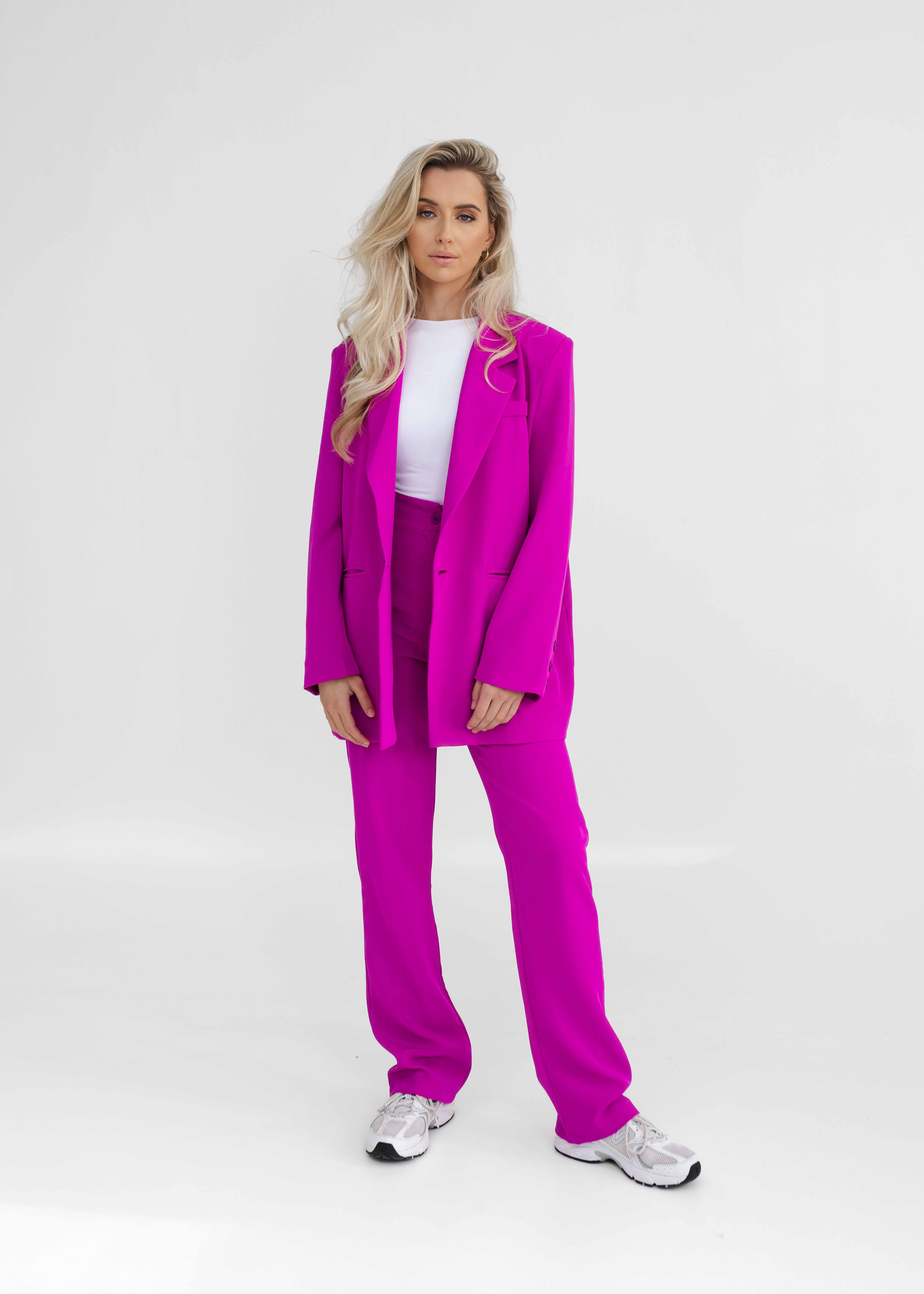 Romy pantalon paars