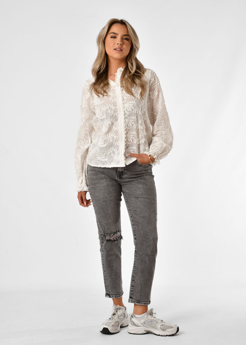 Liene mom jeans grijs