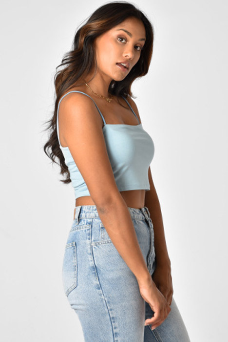Denise top blue