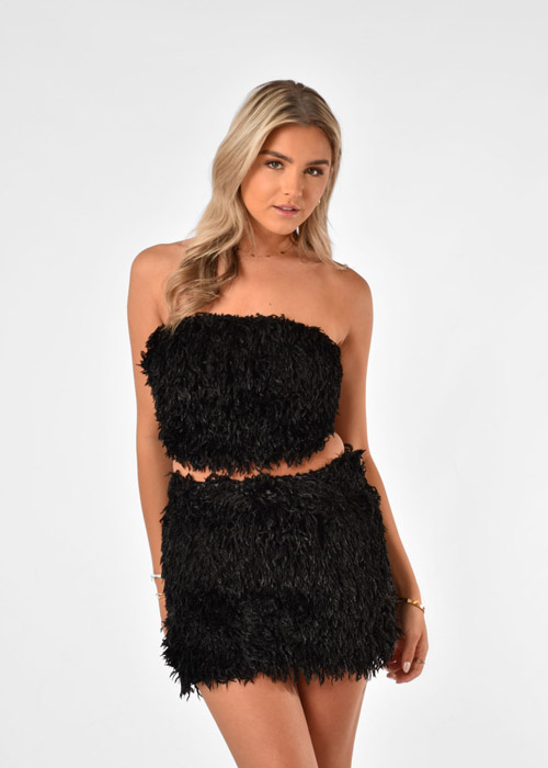 Iconic top zwart
