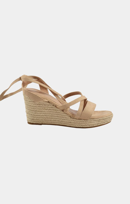 Katy sleehakken beige 