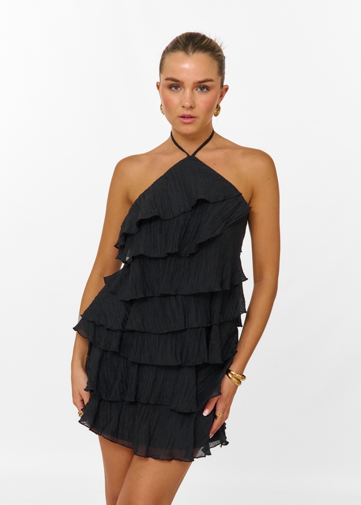 Leonie ruffle jurk