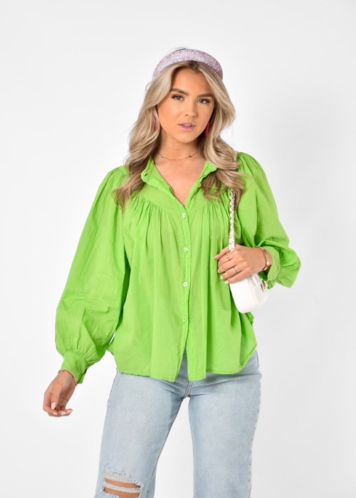 Nikki blouse groen