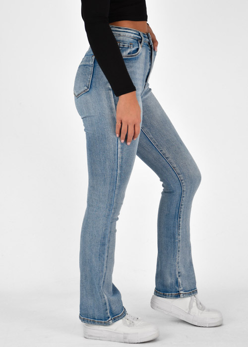 Lynn flared jeans blauw