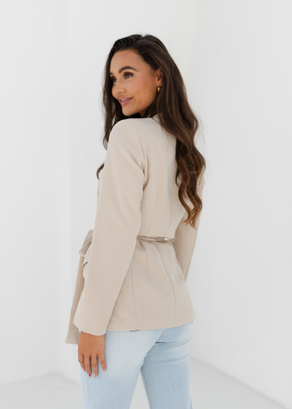 Femke blazer beige