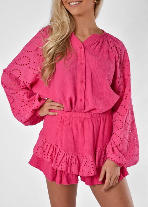 Roxy skort fuchsia