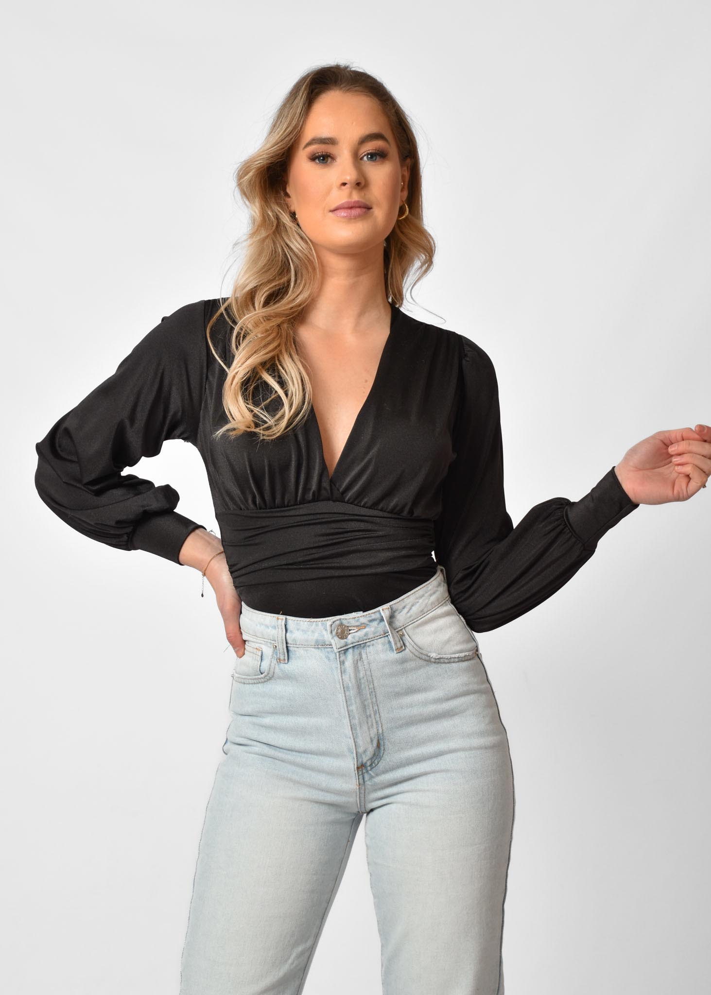 Ella body zwart