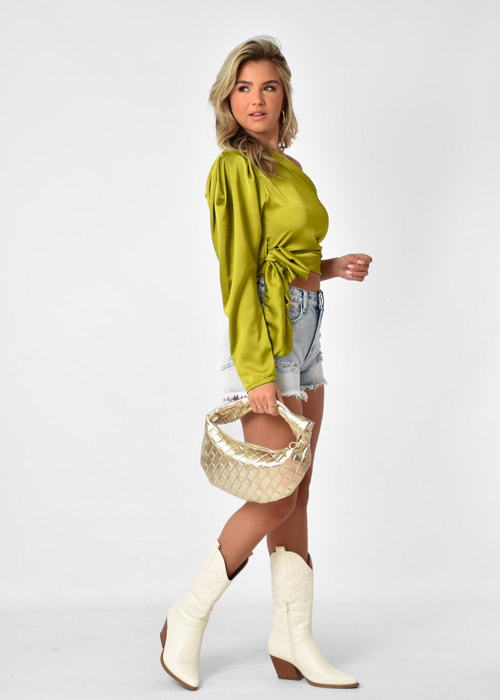 Elisa top groen
