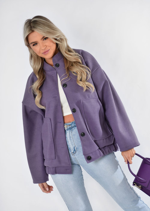 Vieve bomber jacket paars