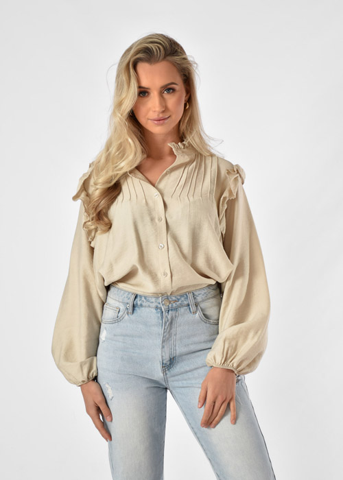 Julie blouse beige