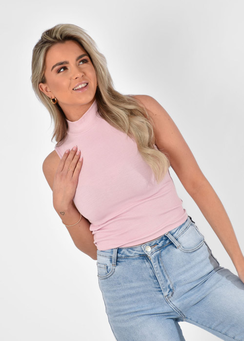Molly top roze