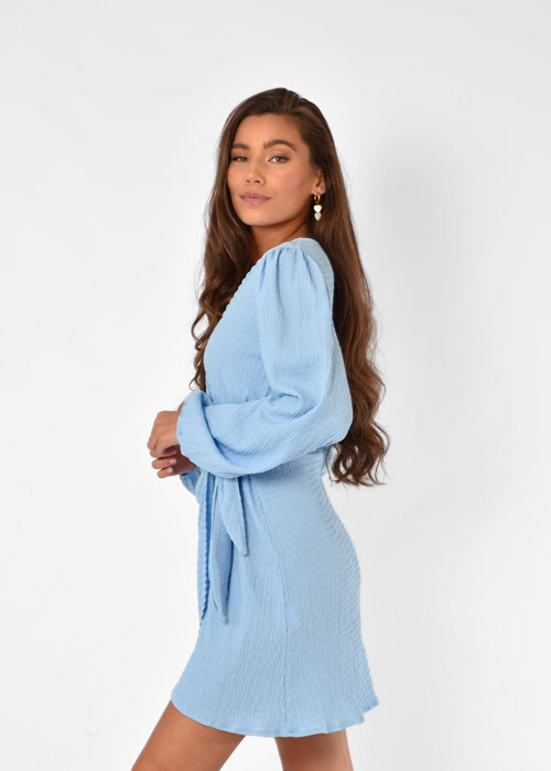 Jasmijn jurk blauw