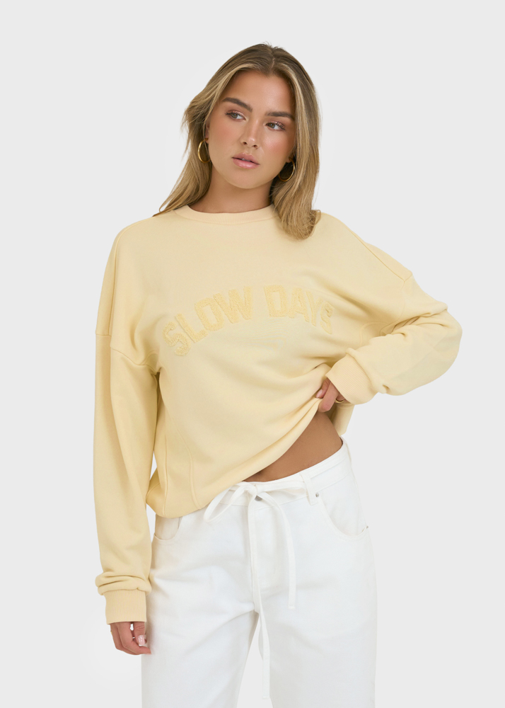 Slow days sweater