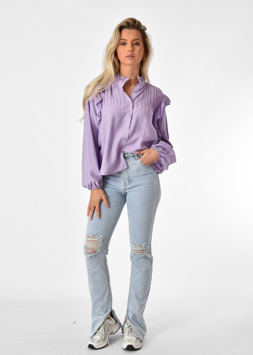 Julie blouse lila