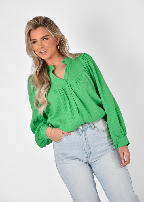 Nienke blouse groen