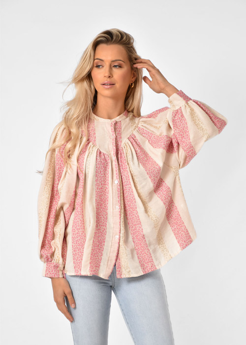 Heleen blouse roze 