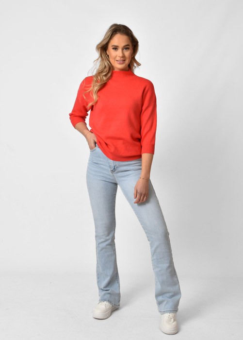 Maud top rood