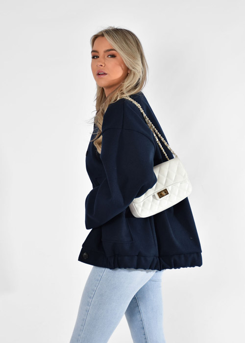 Vieve bomber jacket donkerblauw