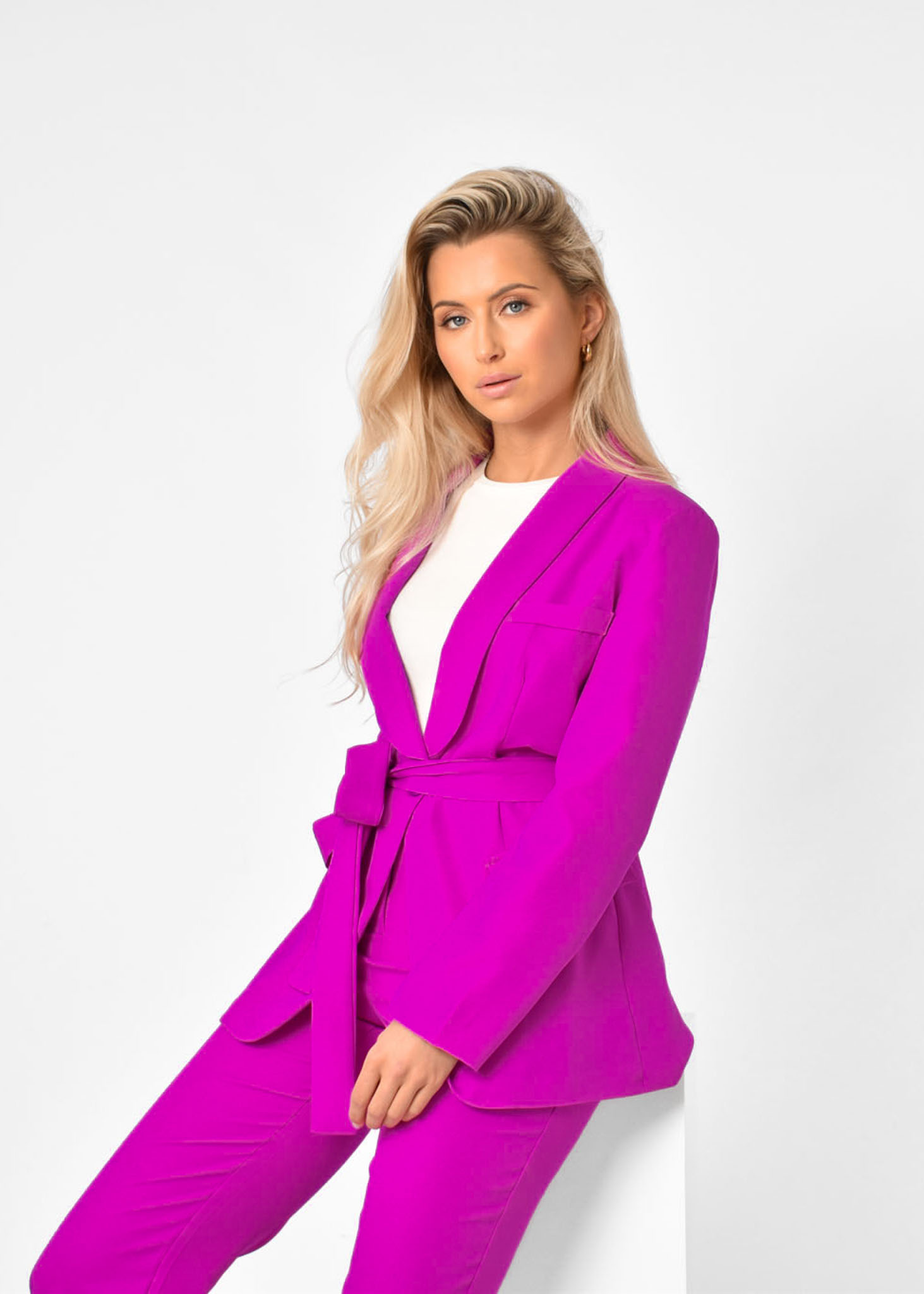 Femke blazer paars