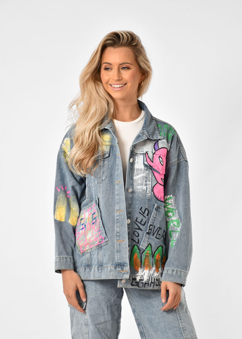 Sam denim jacket blauw