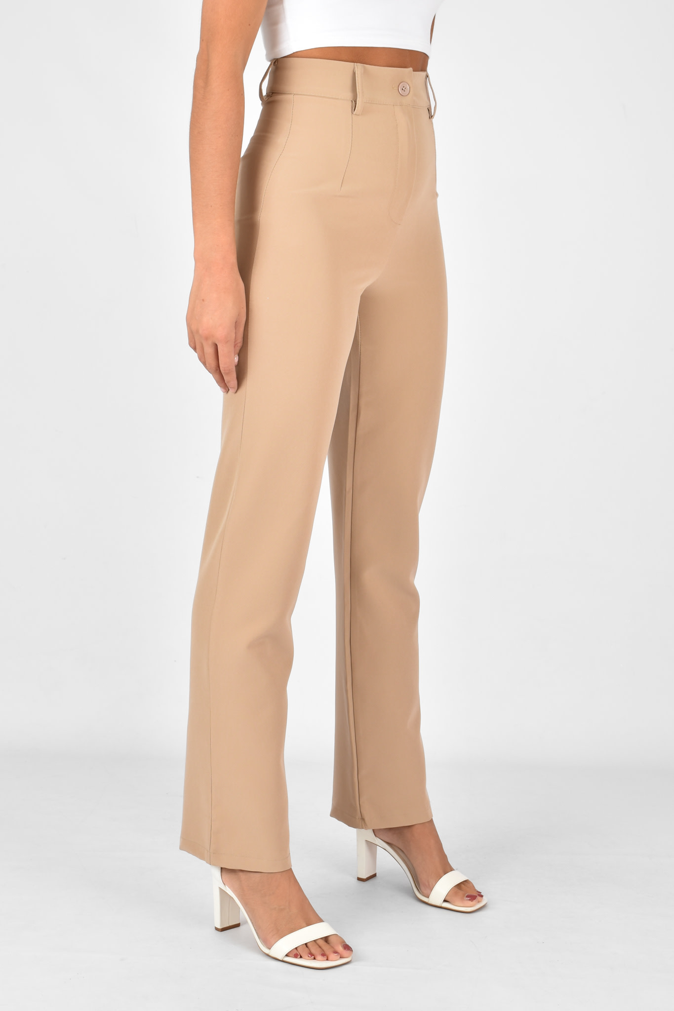 Romy pantalon camel