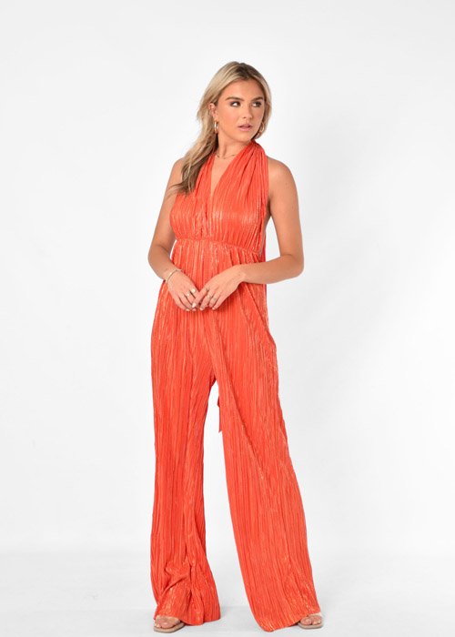 Vera jumpsuit oranje