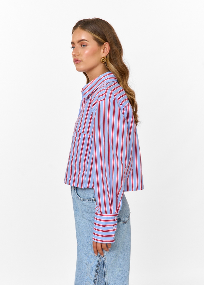 Cintha blouse rood