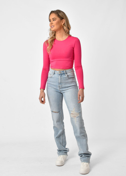Levi top fuchsia