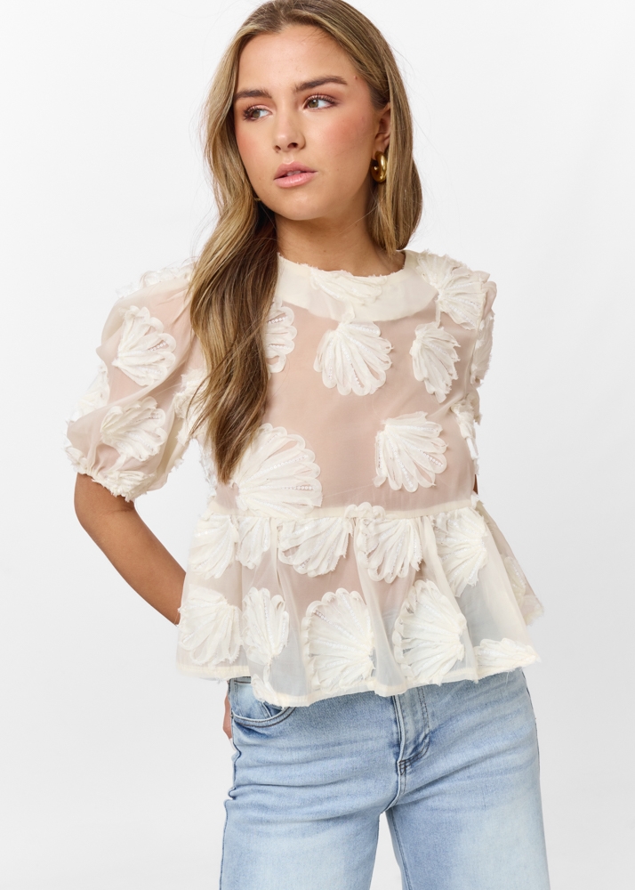 Isabel top wit