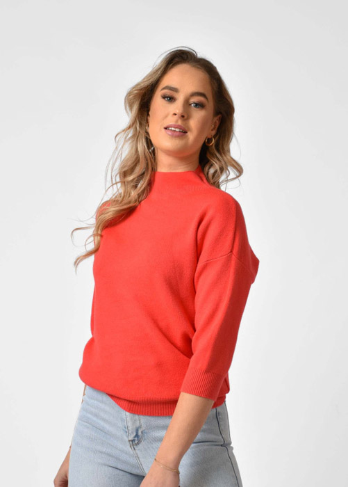 Maud top rood